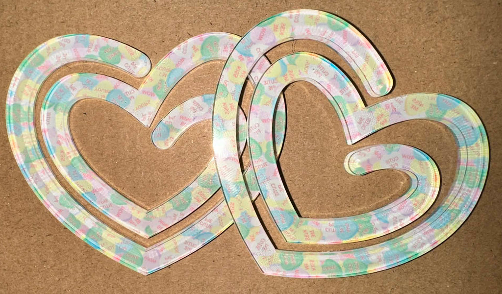 Heart-Shaped Paper clips (set of 2)