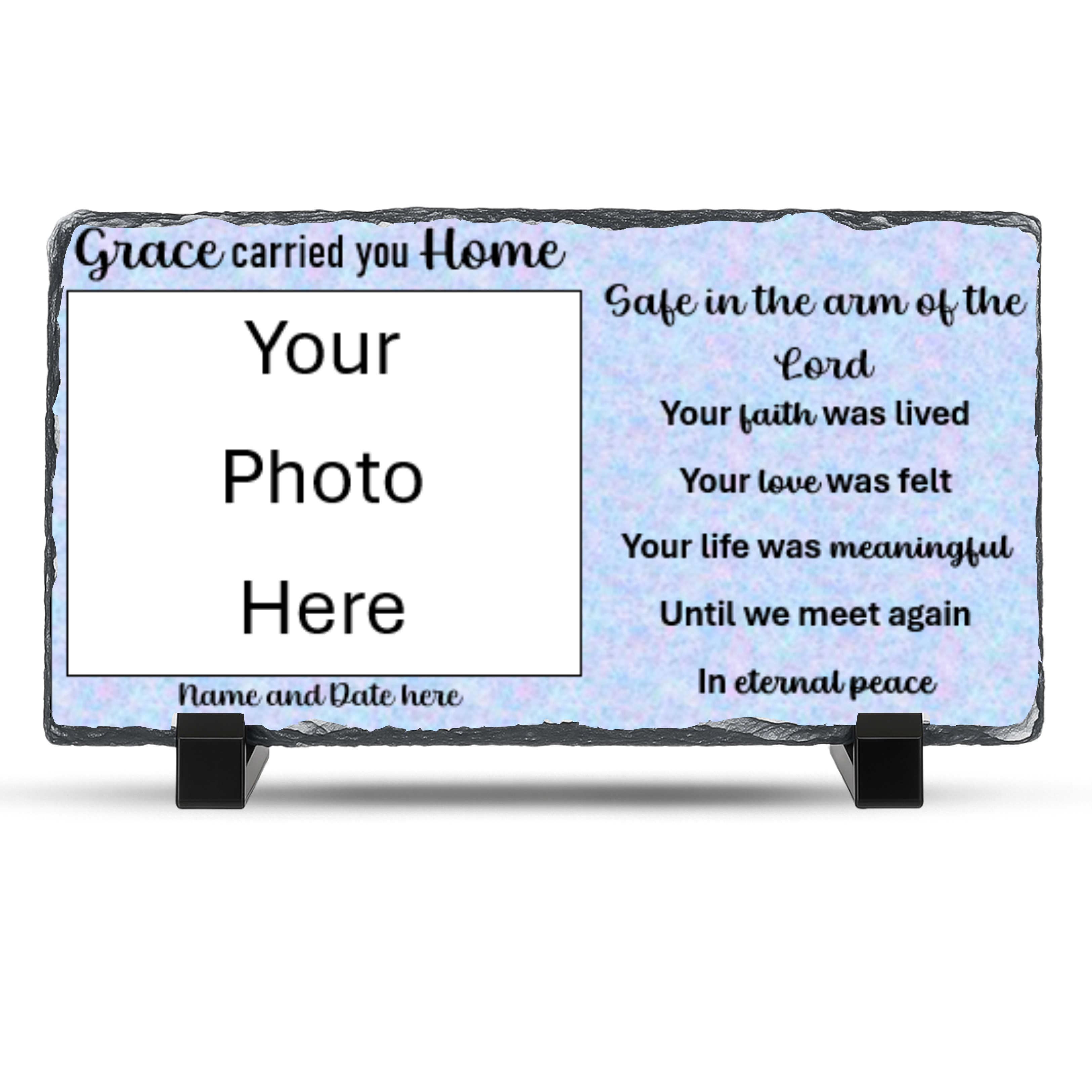 Remembrance Photo Slate