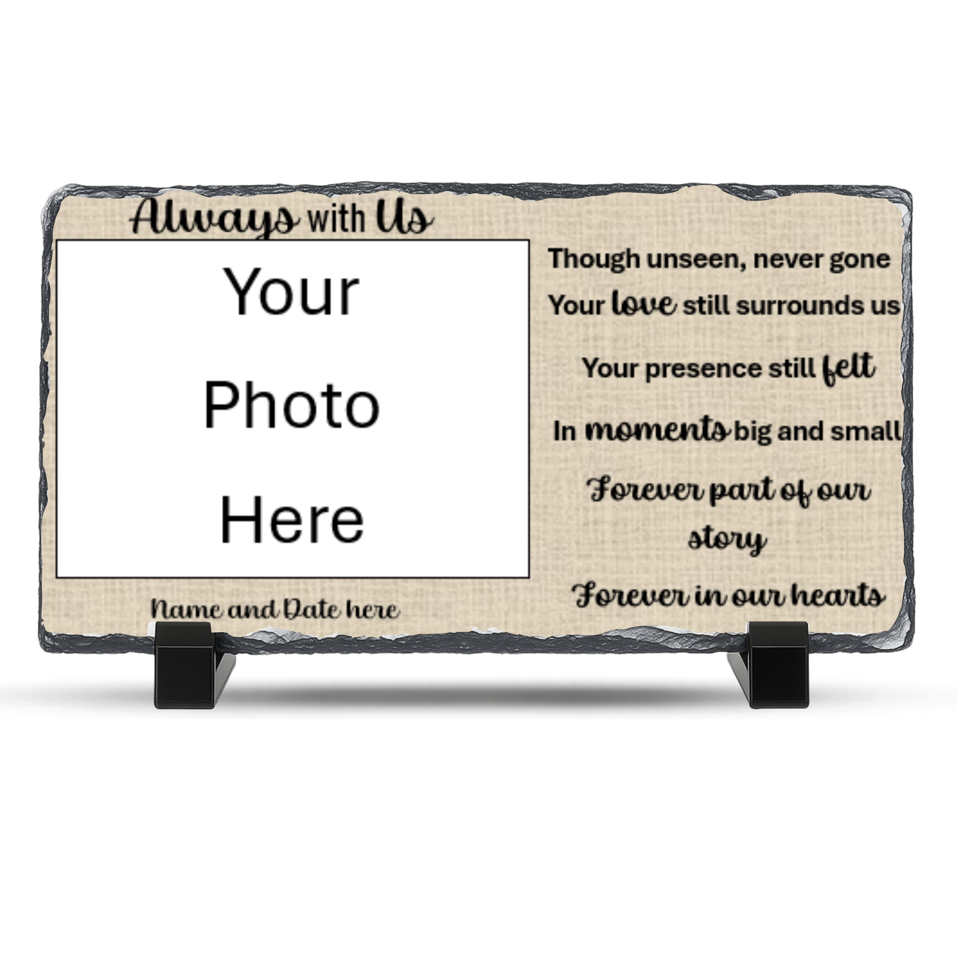 Remembrance Photo Slate