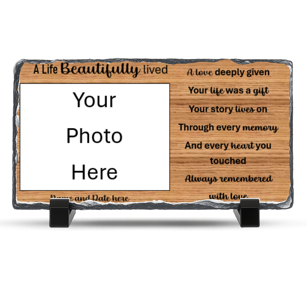 Remembrance Photo Slate