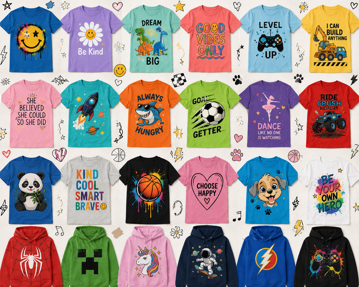 Custom Kids/Youth Apparel