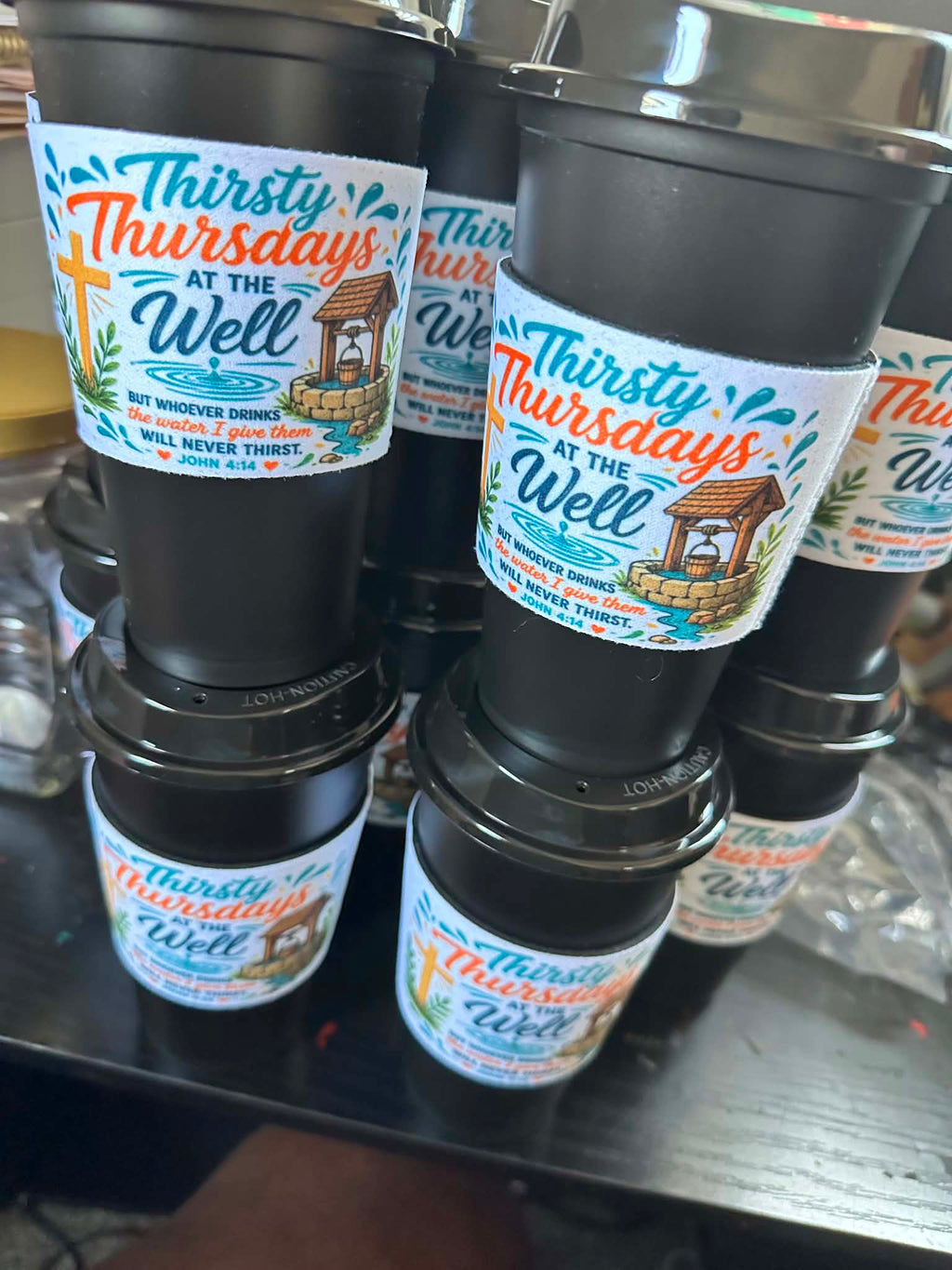 Custom Reusable Cup & Sleeve Set