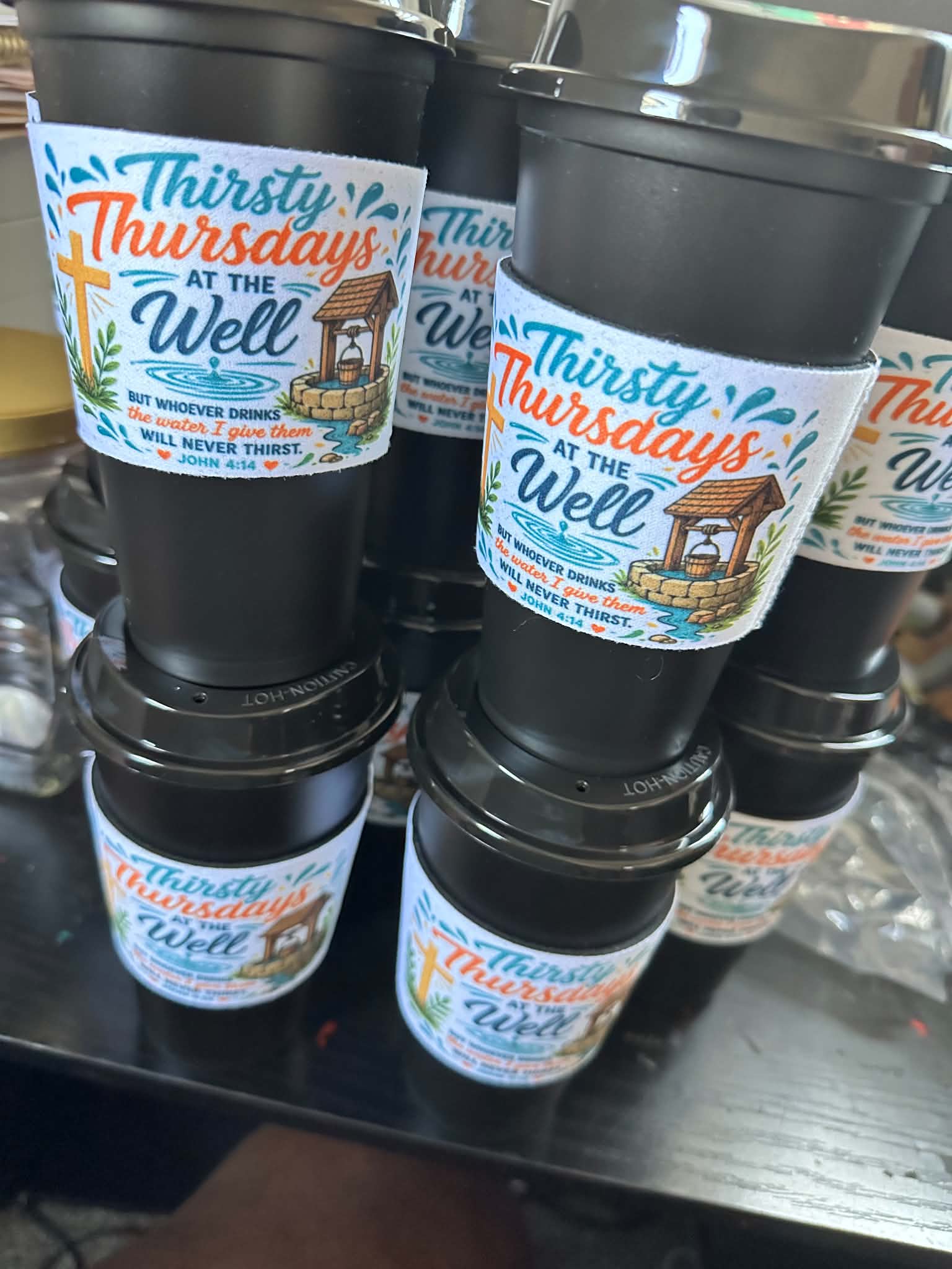 Custom Reusable Cup & Sleeve Set